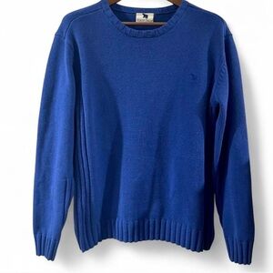 Vintage Men's Blue Crewneck Sweater Size Medium